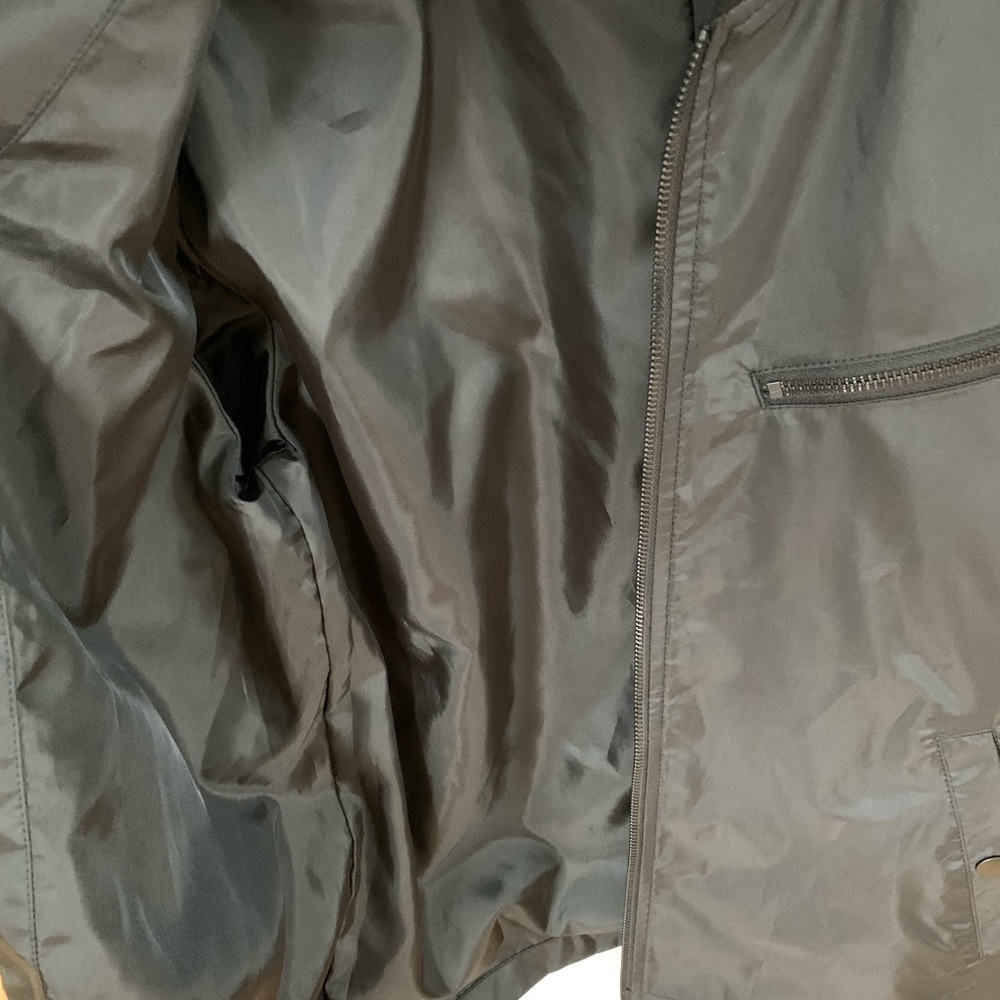 Black John Varvatos Bomber Jacket (waterproof) - Brand New - Picture 3 of 4